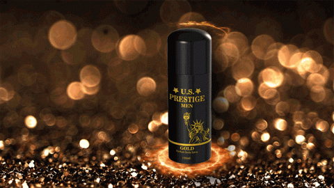 U.S. Prestige Gold 150 ml Férfi Body Spray